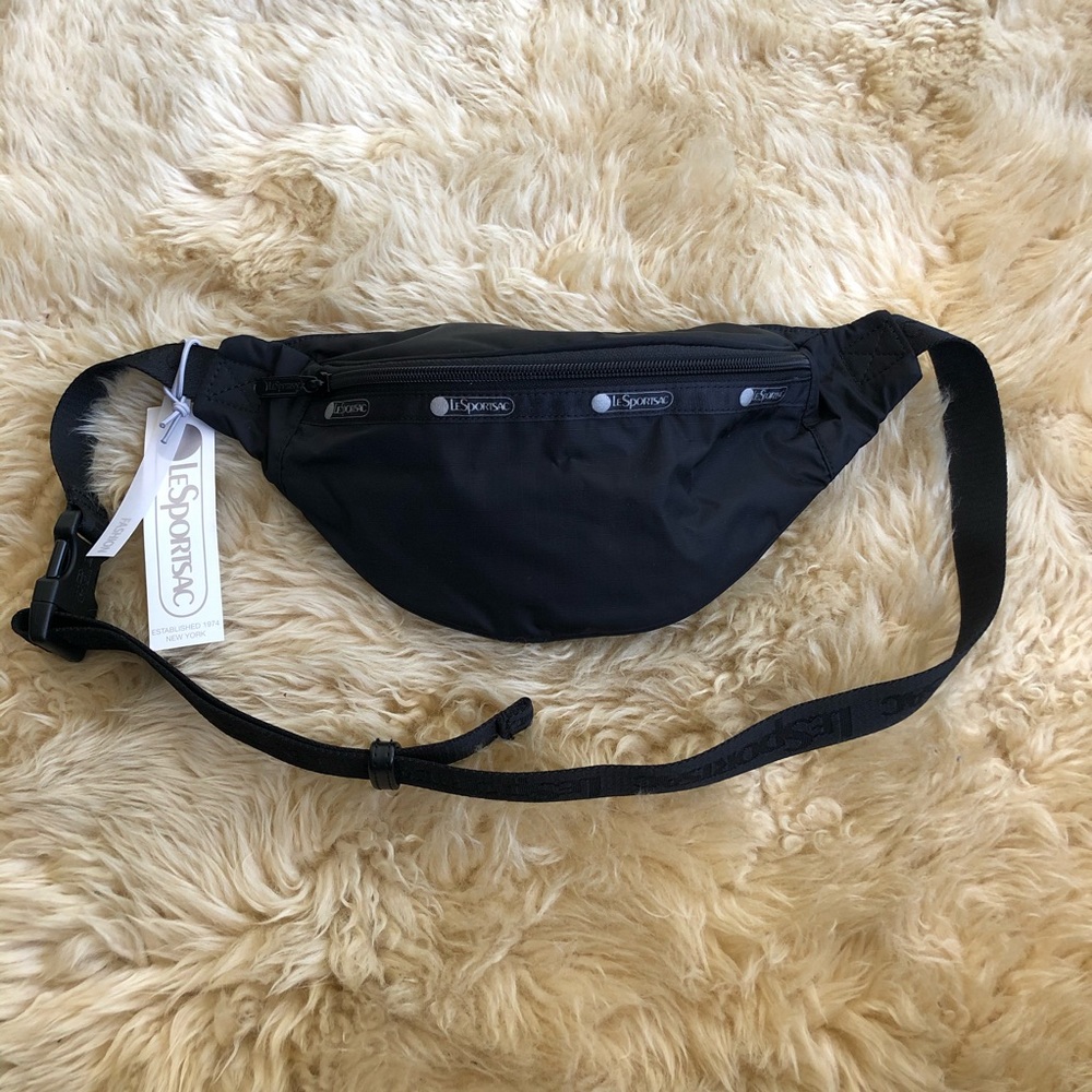 LeSportsac Black Belt Bag BRAND NEW